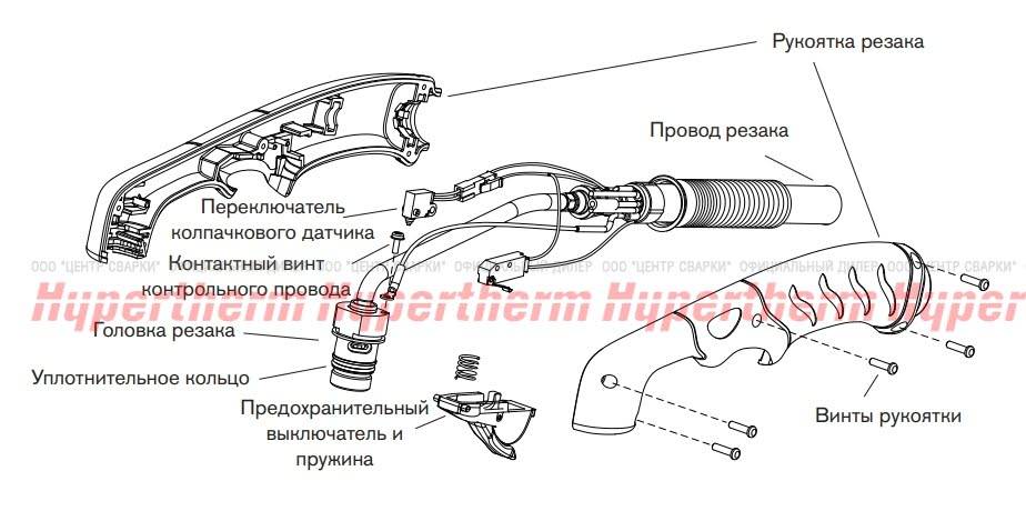 Комплект: Duramax 75°/15° Запасной провод ручного резака, 7.6 m (25') 