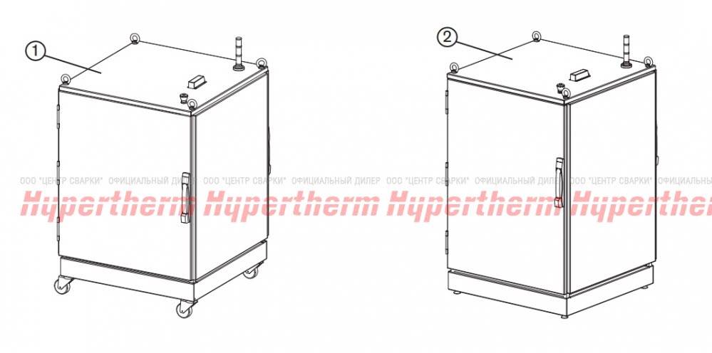 Источник волоконного лазера: Hypertherm Fiber Laser HFL030 (440 – 480 VAC)