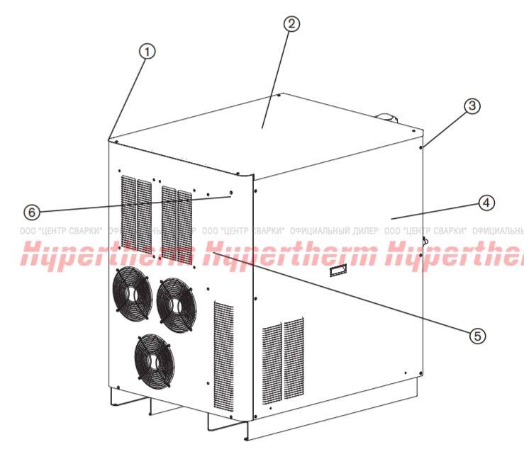 Источник питания: HyPerformance HPR260XD, 400V, 50/60 Hz - CE/GOST-R