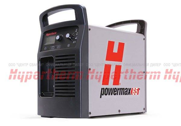 Система Powermax65, 400V 3-PH, CE, c CPC портом, 75°, ручным резаком 7,6м, без дистанционного подвесного выключателя