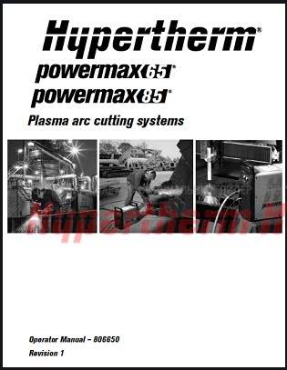 Powermax65/Powermax85 Руководство пользователя